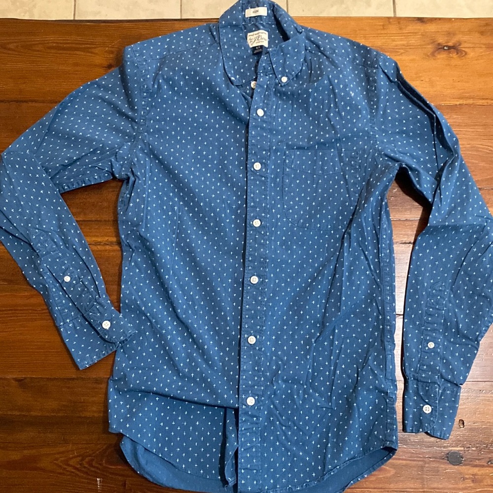JCrew Button down men’s slim fit shirt